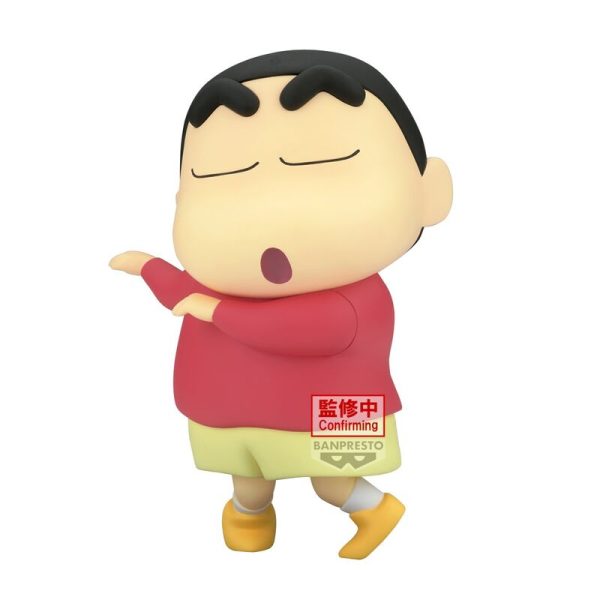 Figura Hohoi big Sofvimates Crayon Shinchan 18cm