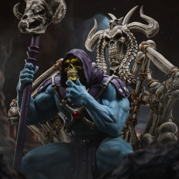 Figura Masters of the Universe Estatua Legacy Prime Scale 1/3 Skeletor 10th Anniversary Ver. 67 cm - Imagen 2