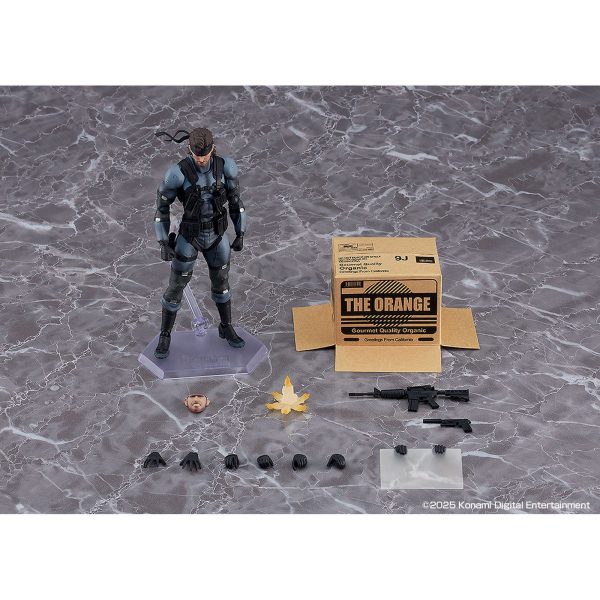 FIGURA SOLID SNAKE MGS2 VERSION UPDATED EDITION FIGURA METAL GEAR SOLID 2: SONS OF LIBERTY FIGMA - Imagen 3