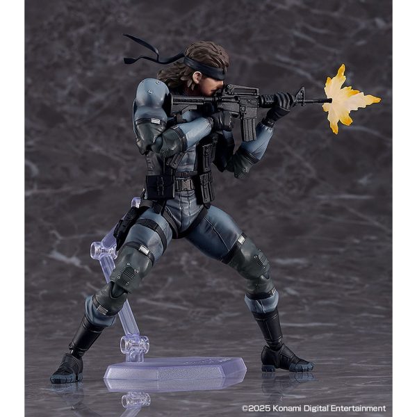 FIGURA SOLID SNAKE MGS2 VERSION UPDATED EDITION FIGURA METAL GEAR SOLID 2: SONS OF LIBERTY FIGMA - Imagen 2