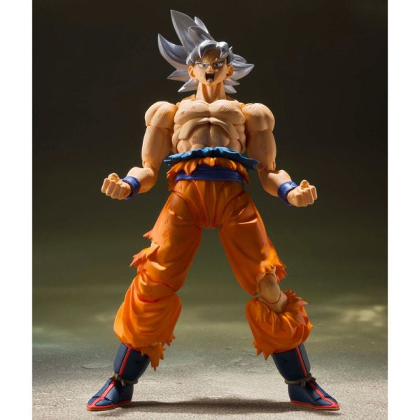 Figura S.H. Figuarts Son Goku Ultra Instinct Dragon Ball Super 14cm - Imagen 2