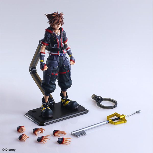 FIGURA SORA VERSION 2 DELUXE KINGDOM HEARTS III PLAY ARTS KAI ACTION - Imagen 2