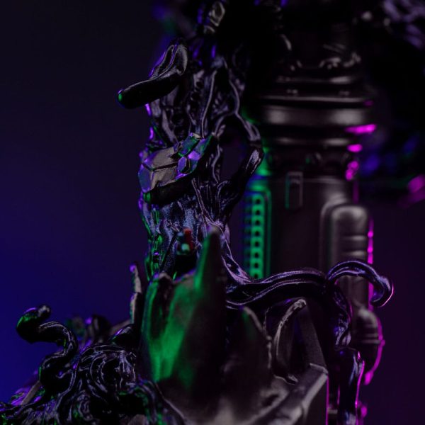 Estatua de Spider-Man vs Villanos 1/10 Art Scale Ghost Spider Diorama de 34 cm - Imagen 7