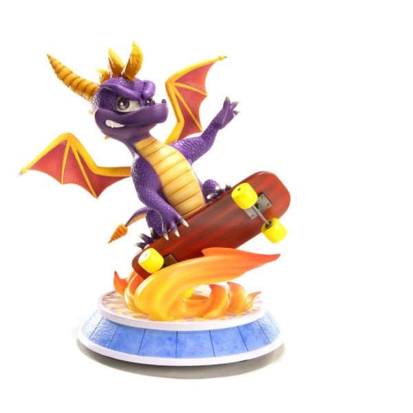 Figura de Spyro: Año del Dragón en Estatua de PVC con Skateboard de 34 cm - Imagen 8