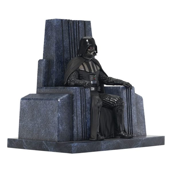 Figura Star Wars: Obi-Wan Kenobi Estatua Premier Collection 1/7 Darth Vader on Throne 25 cm - Imagen 2