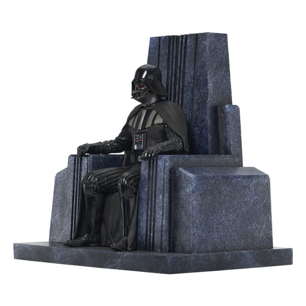 Figura Star Wars: Obi-Wan Kenobi Estatua Premier Collection 1/7 Darth Vader on Throne 25 cm - Imagen 3