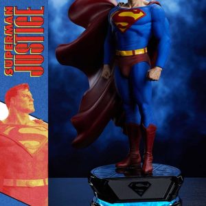 Estatua Premium de Superman de DC Comics en la Serie Masterline 1/4 - ¡Justicia de los cómics en 57 cm!