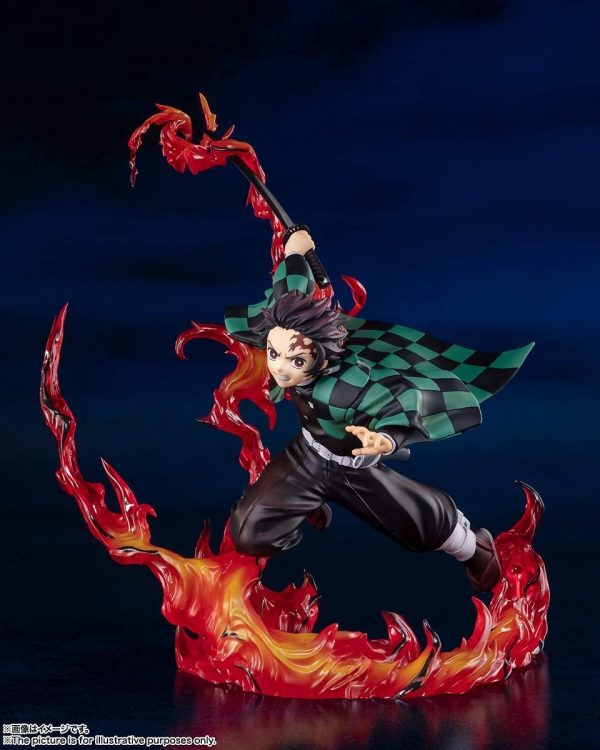 FIGURA TANJIRO KAMADO DEMON SLAYER KIMETSU NO YAIBA FIGUARTS ZERO - Imagen 2