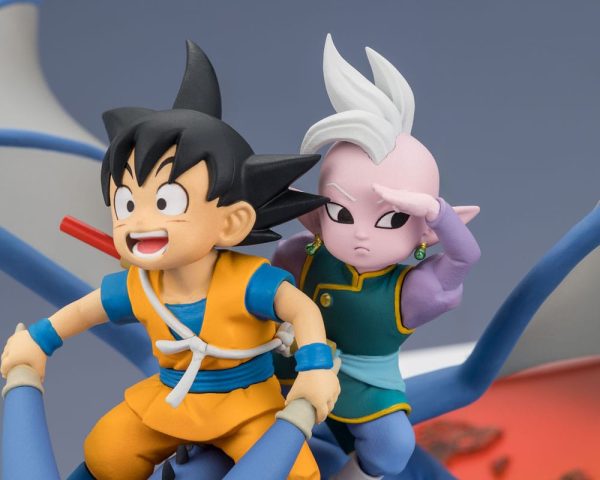 Figura Dragon Ball Figuarts Zero Estatua PVC son Goku (mini) & Supreme kai (mini) Welcome to the Great Adventure! 23 CM - Imagen 5