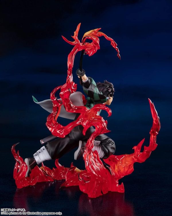 FIGURA TANJIRO KAMADO DEMON SLAYER KIMETSU NO YAIBA FIGUARTS ZERO - Imagen 4