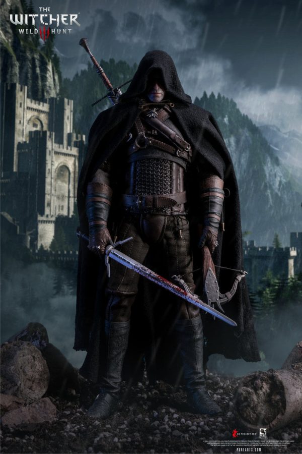 Geralt de Rivia Figura Articulada 30 cm Escala 1/6 The Witcher 3: Wild Hunt - Imagen 3