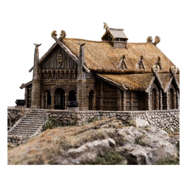 Figura el Señor de los Anillos Estatua the Golden Hall of Edoras 9 CM - Imagen 3