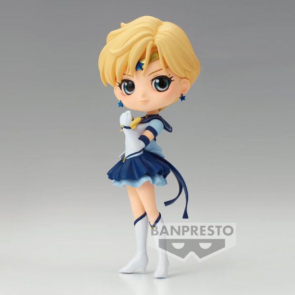 Figura Eternal Sailor Uranus Ver.b Pretty Guardian Sailor Moon Cosmos the Movie q Posket 14cm - Imagen 2