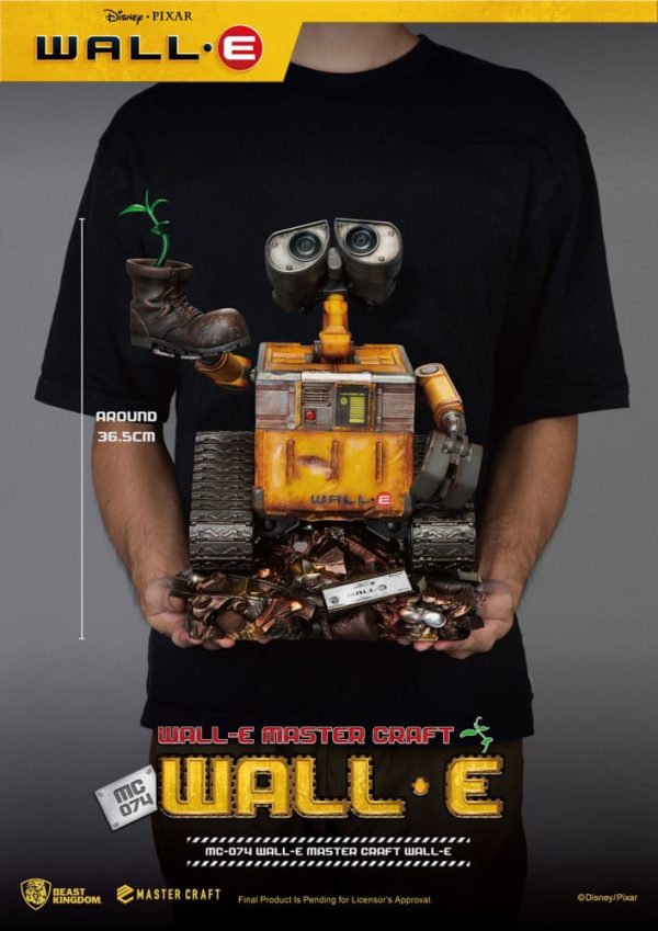 WALL-E Estatua Master Craft WALL-E 37 cm - Imagen 6