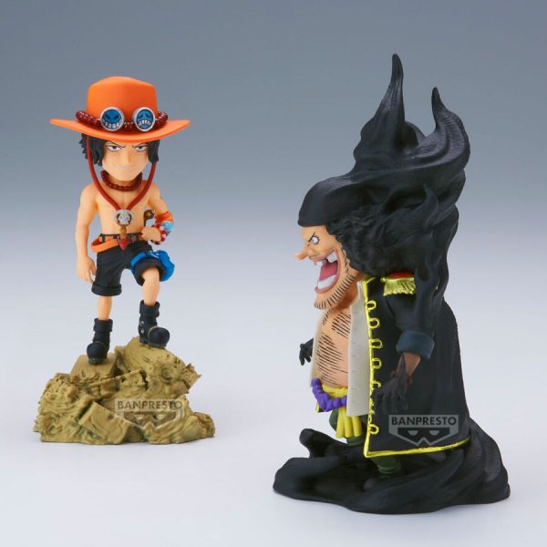 Figura Portgas D.ace vs Marshall.d.teach log Stories One Piece 8cm - Imagen 4