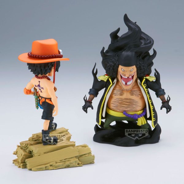Figura Portgas D.ace vs Marshall.d.teach log Stories One Piece 8cm - Imagen 3