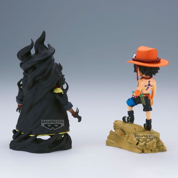 Figura Portgas D.ace vs Marshall.d.teach log Stories One Piece 8cm - Imagen 5