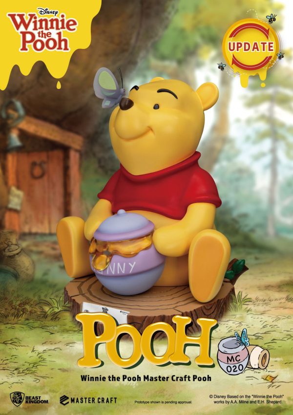 Estátua de Disney Master Craft de Winnie the Pooh de 31 cm - ¡Ideal para coleccionistas!