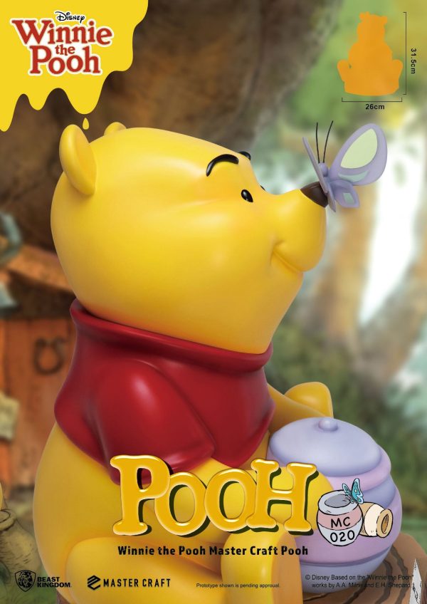 Estátua de Disney Master Craft de Winnie the Pooh de 31 cm - ¡Ideal para coleccionistas! - Imagen 5