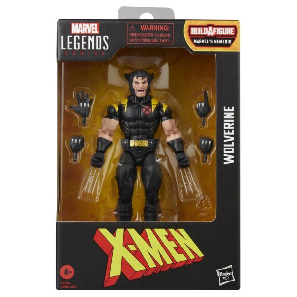 Figura Hasbro Marvel Legends Series Build a Figura Marvels Nemesis X-men Wolverine - Imagen 7
