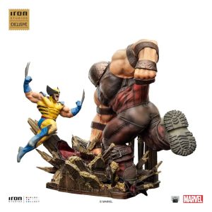 Marvel Estatua 1/10 BDS Art Scale Wolverine vs Juggernaut Exclusive
