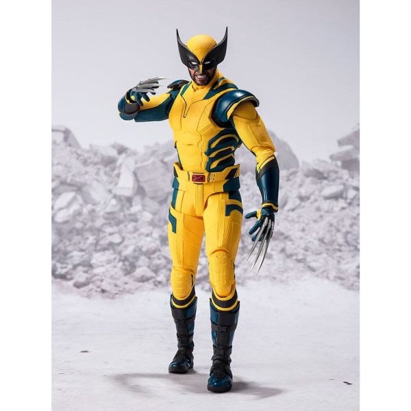 Figura S.H Figuarts Wolverine -Deadpool & Wolverine- Marvel 15,5cm - Imagen 3