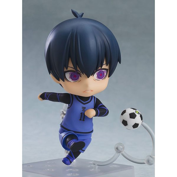 Figura Nendoroid Re-Run Isagi Yoichi de Blue Lock de 10 cm - Color Azul - Imagen 5