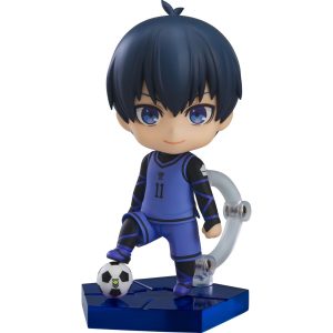 Figura Nendoroid Re-Run Isagi Yoichi de Blue Lock de 10 cm - Color Azul