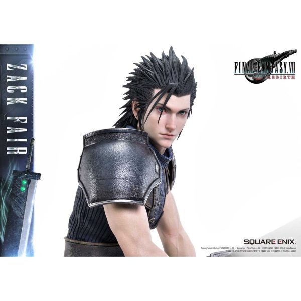 ZACK FAIR ESTATUA 63 CM FINAL FANTASY VII REBIRTH MASTERLINE 1/4 SCALE - Imagen 4