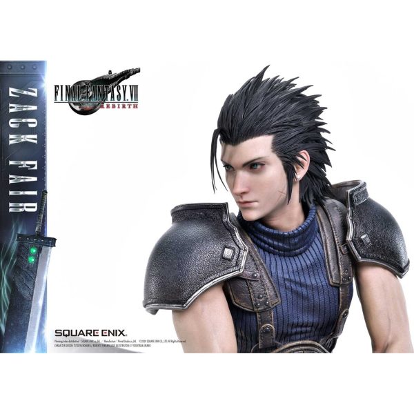 ZACK FAIR ESTATUA 63 CM FINAL FANTASY VII REBIRTH MASTERLINE 1/4 SCALE - Imagen 6