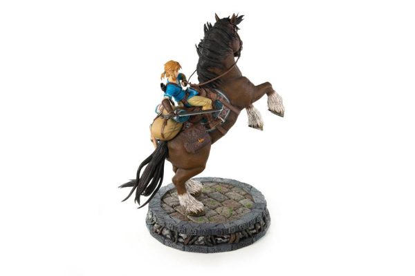 The Legend of Zelda Breath of the Wild Estatua Link on Horseback 56 cm - Imagen 2