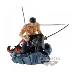 Figura de Roronoa Zoro Banpresto the Brush Dioramatic 15cm