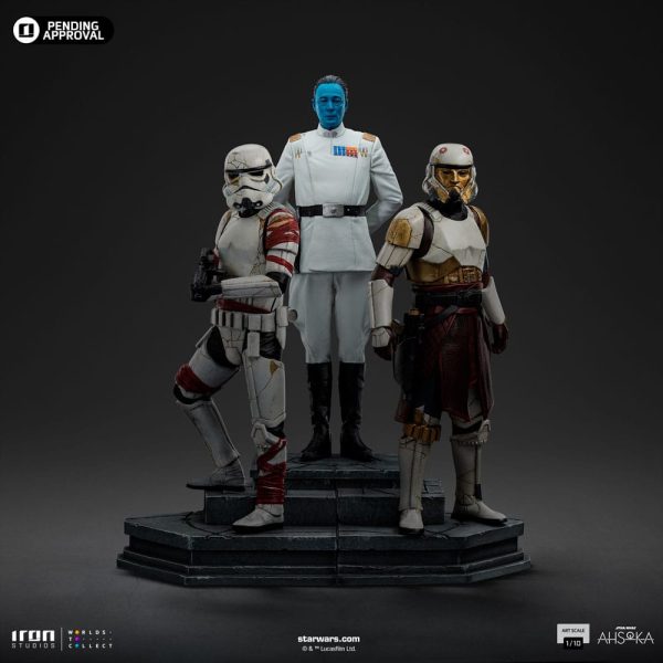 Star Wars Ahsoka Estatua 1/10 Art Scale Grand Admiral Thrawn 25 cm - Imagen 2