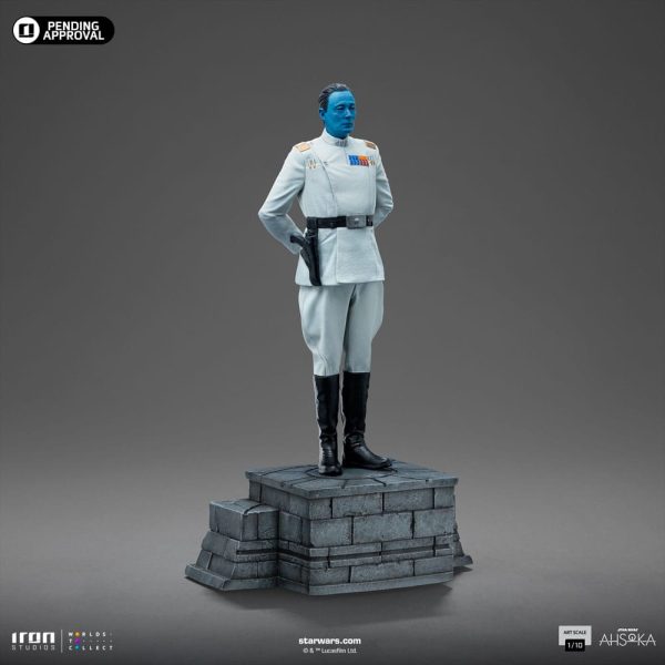 Star Wars Ahsoka Estatua 1/10 Art Scale Grand Admiral Thrawn 25 cm - Imagen 3