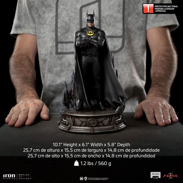 Figura Batman - The Flash Movie - Art Scale 1/10 - Iron Studios - Imagen 3