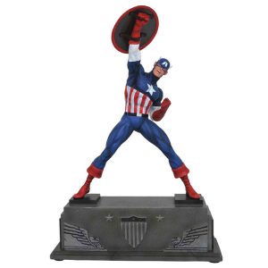 Estátua de Capitán América de resina de Marvel de 30cm - ¡Colecciónalo ahora!