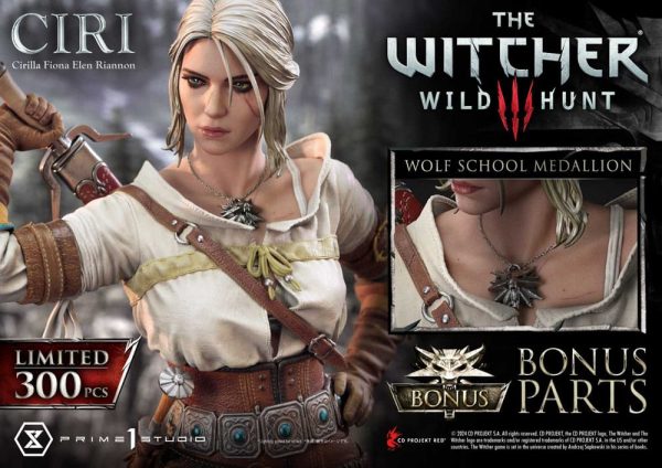 The Witcher 3: Wild Hunt Museum Masterline Estatua 1/3 Wild Hunt Ciri Fiona Elen Riannon Bonus Version 81 cm - Imagen 2