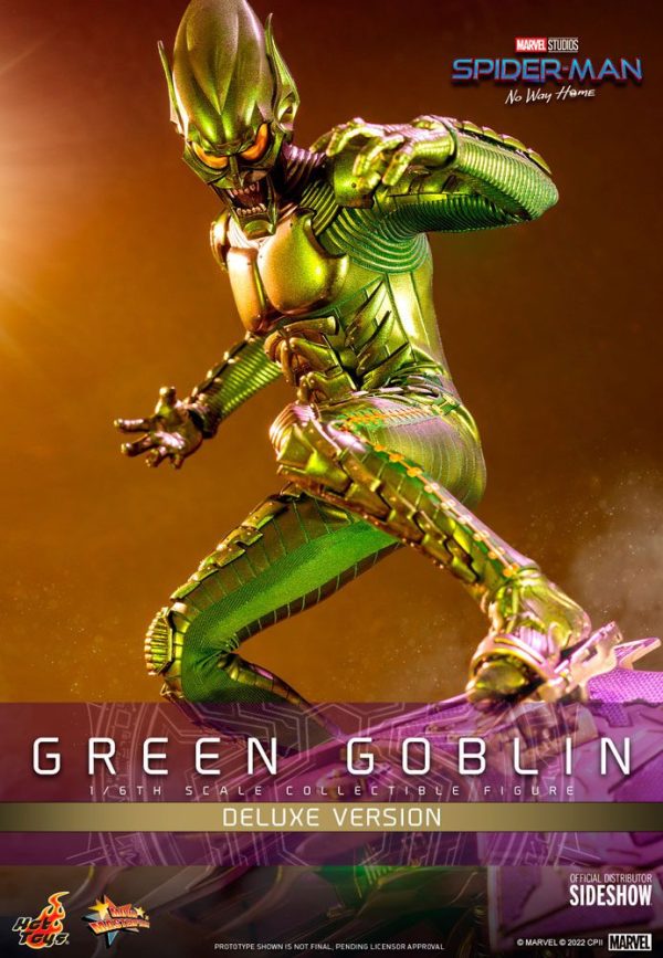 Spider-Man: No Way Home Figura Movie Masterpiece 1/6 Green Goblin (Deluxe Version) 30 cm - Imagen 2