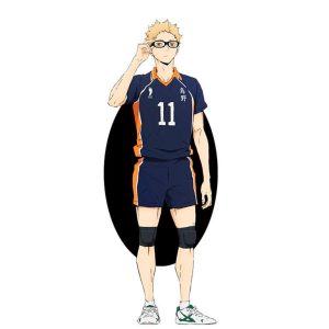 Figura Ichibansho kei Tsukishima Battle at the Garbage Dump 2 Haikyu!! 20cm