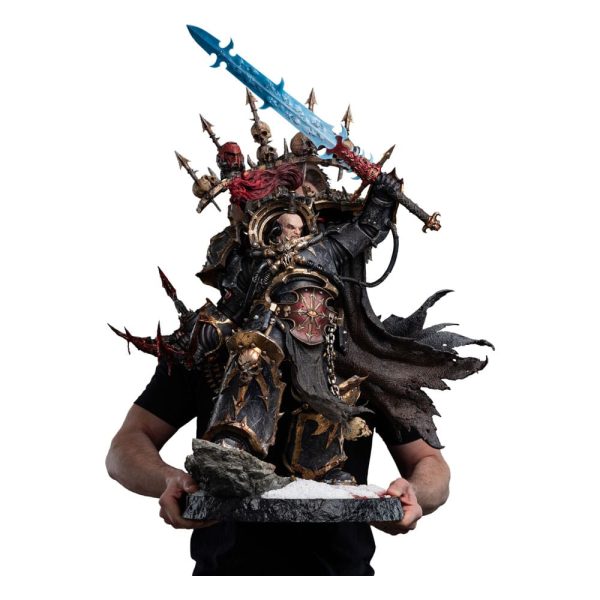 Warhammer 40,000: Space Marine 2 Estatua 1/6 Abaddon the Despoiler Limited Edition 89 cm - Imagen 5