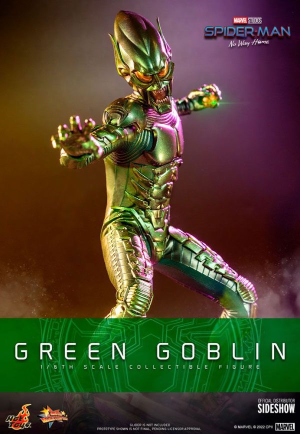 Spider-Man: No Way Home Figura Movie Masterpiece 1/6 Green Goblin 30 cm - Imagen 2