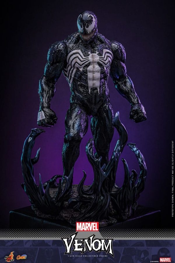 Marvel Figura Comic Masterpiece 1/6 Venom 39 cm - Imagen 4