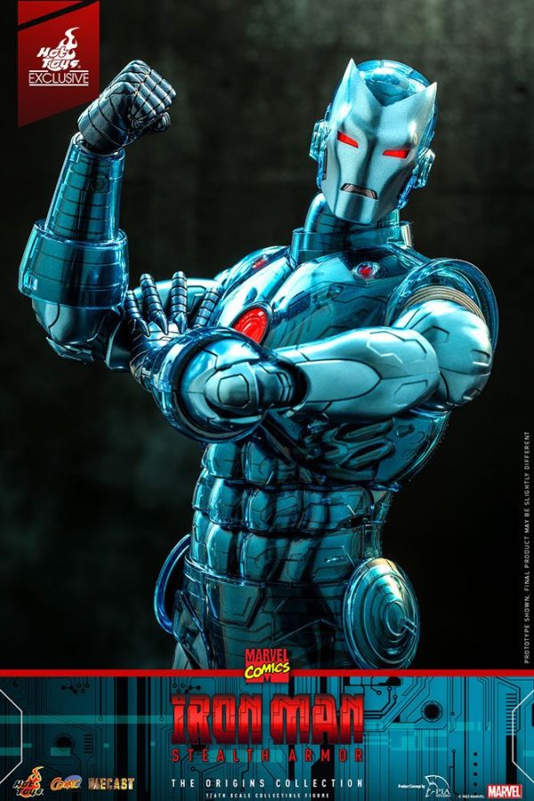 Marvel Comics Figura Diecast 1/6 Iron Man (Stealth Armor) Hot Toys Exclusive 33 cm - Imagen 4