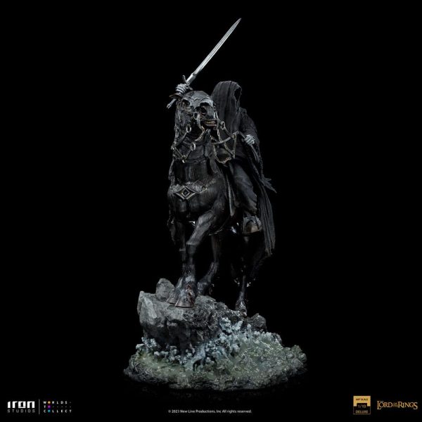 Estátua Deluxe Art Scale Nazgul a Caballo de El Señor de los Anillos en Escala 1/10 - 42 cm - Imagen 3