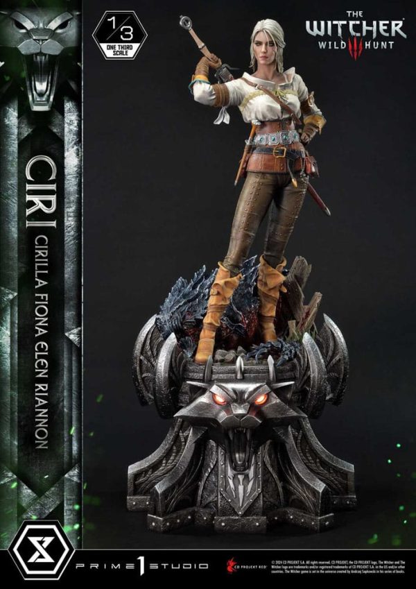 The Witcher 3: Wild Hunt Museum Masterline Estatua 1/3 Wild Hunt Ciri Fiona Elen Riannon 81 cm - Imagen 6