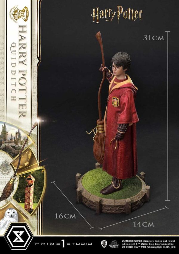 Harry Potter Estatua Prime Collectibles 1/6 Harry Potter Quidditch Edition 31 cm - Imagen 3