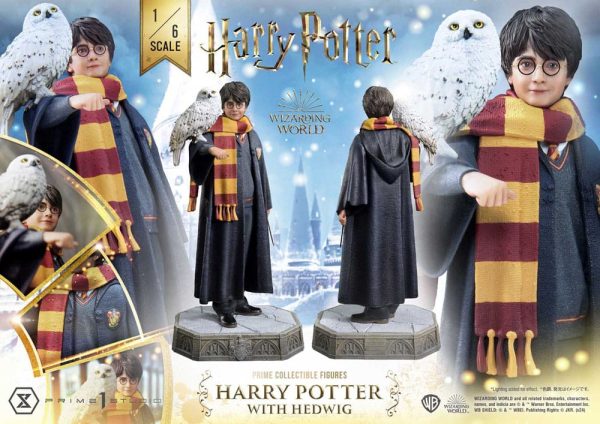 Harry Potter Estatua Prime Collectibles 1/6 Harry Potter with Hedwig 28 cm - Imagen 2