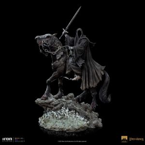 Estátua Deluxe Art Scale Nazgul a Caballo de El Señor de los Anillos en Escala 1/10 - 42 cm