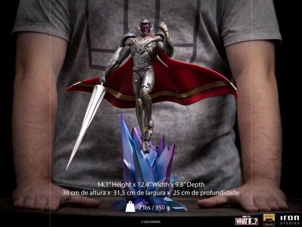 What If...? Estatua 1/10 Deluxe Art Scale Infinity Ultron 36 cm - Imagen 5