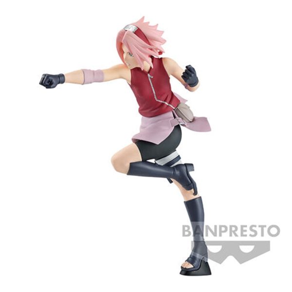 FIGURA BANPRESTO NARUTO SHIPPUDEN VIBRATION STARS HARUNO SAKURA - Imagen 2